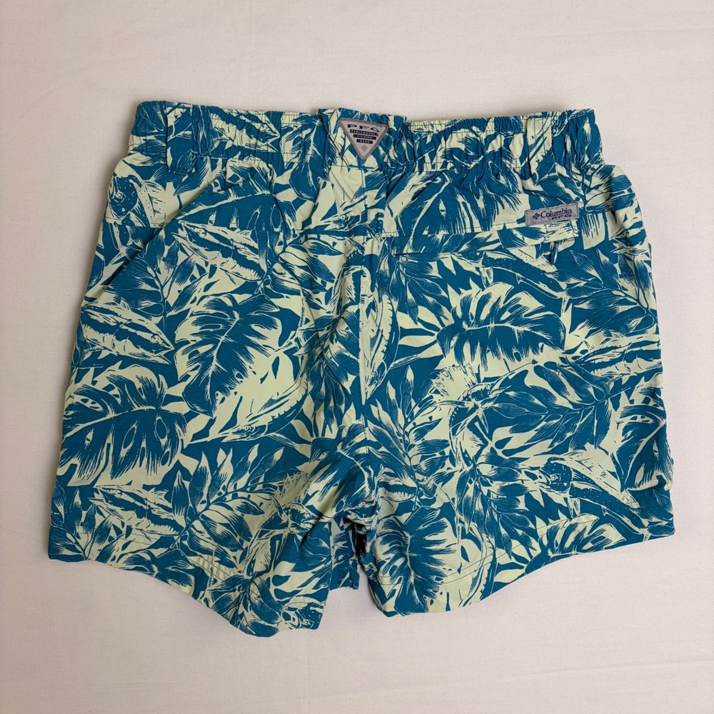 Columbia PFG Sandy River Shorts Bundle 2 Womens Small Tropical Leaf Fishing Gorp - Picture 16 of 16